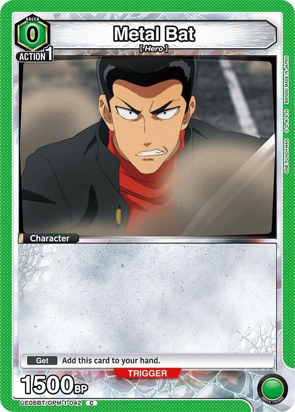 Metal Bat (042) (Box Topper Foil) (UE06BT/OPM-1-042) (UE06BT)