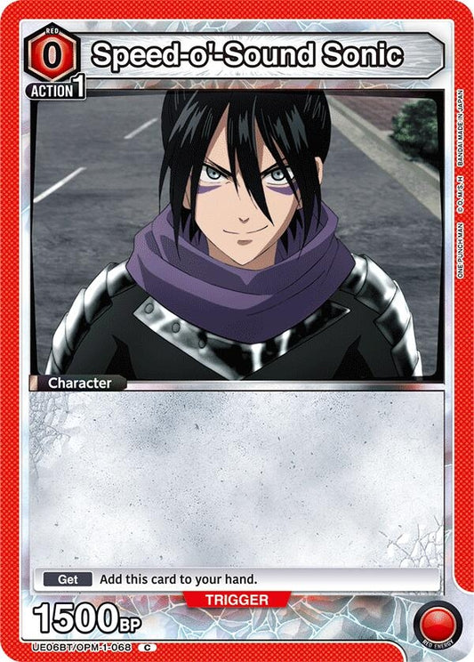 Speed-o'-Sound Sonic (068) (Box Topper Foil) (UE06BT/OPM-1-068) (UE06BT)