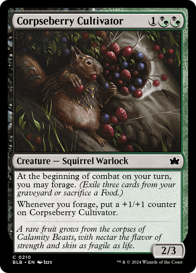 Corpseberry Cultivator [Bloomburrow] | Red Riot Games CA