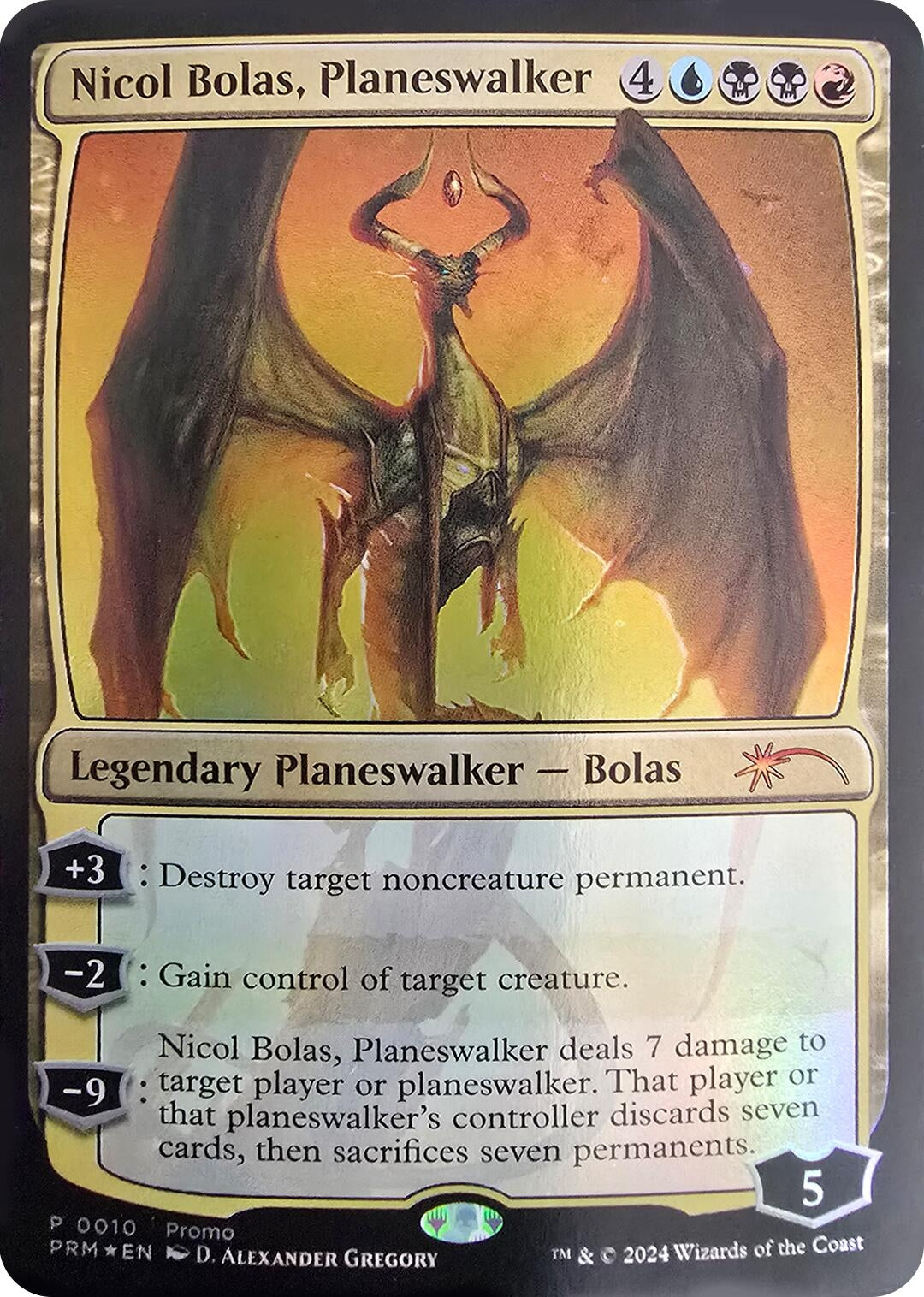 Image for Nicol Bolas, Planeswalker (10) - Magic: The Gathering