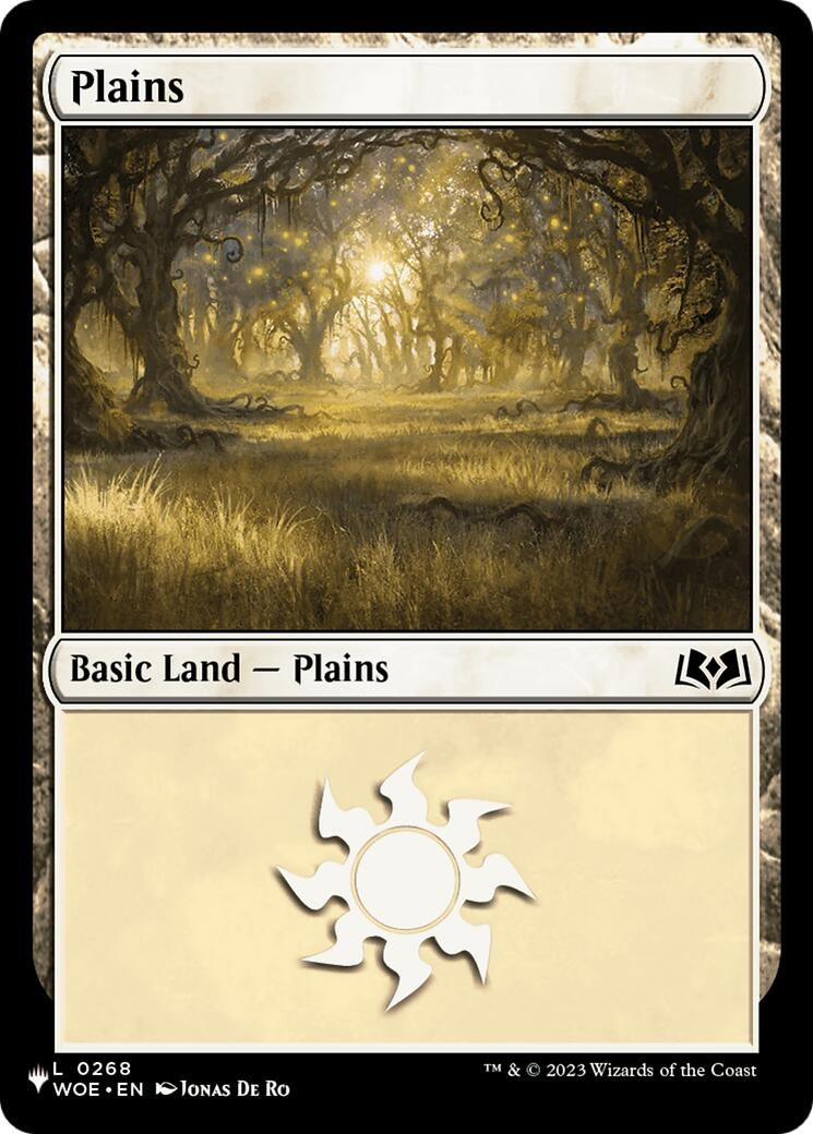 Image for Plains (0268) (WOE) (0268) - Magic: The Gathering