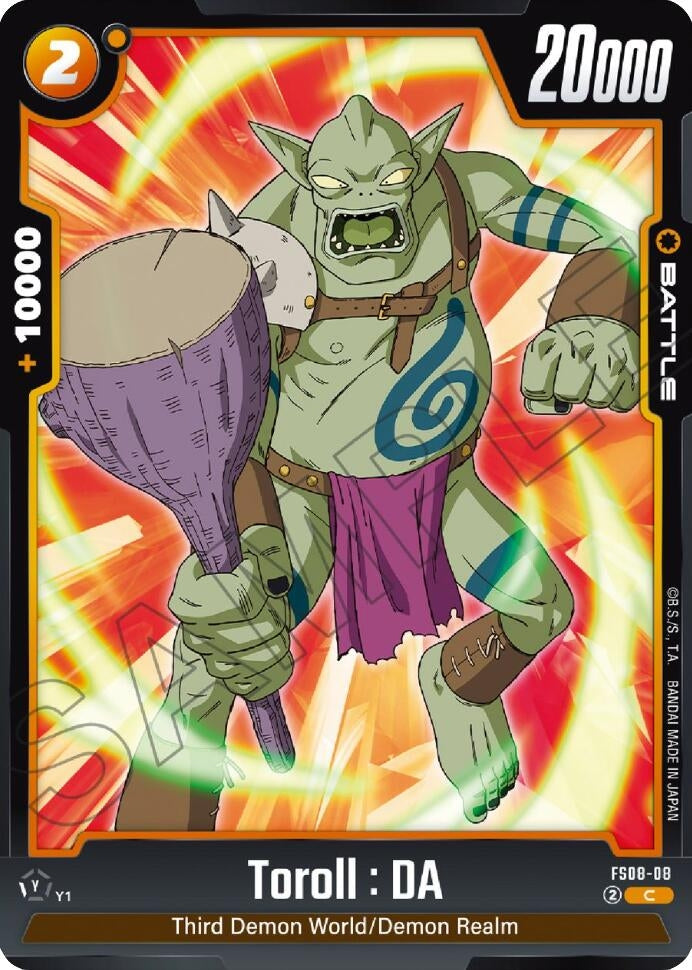Image for Toroll : DA (FS08-08) (FS08) - Dragon Ball Super: Fusion World