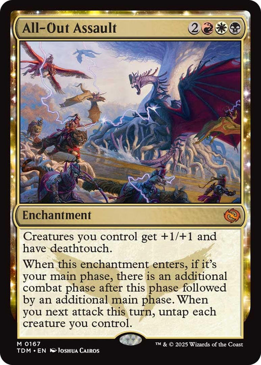 Image for All-Out Assault (167) (TDM) - Magic: The Gathering