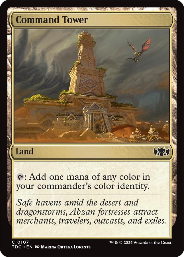Image for Command Tower (107) [Commander: Tarkir: Dragonstorm] - Magic: The Gathering