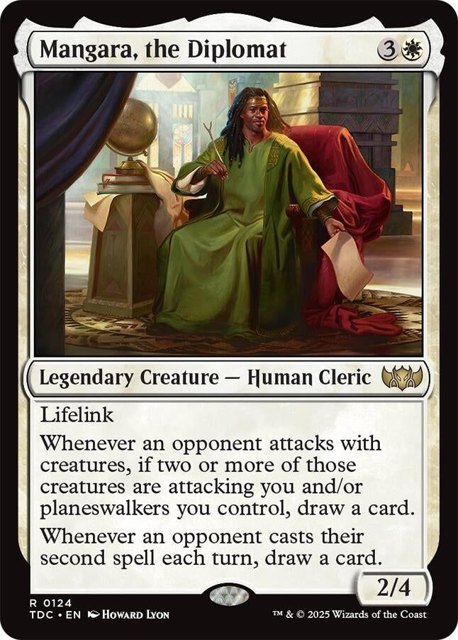 Image for Mangara, the Diplomat (124) [Commander: Tarkir: Dragonstorm] - Magic: The Gathering