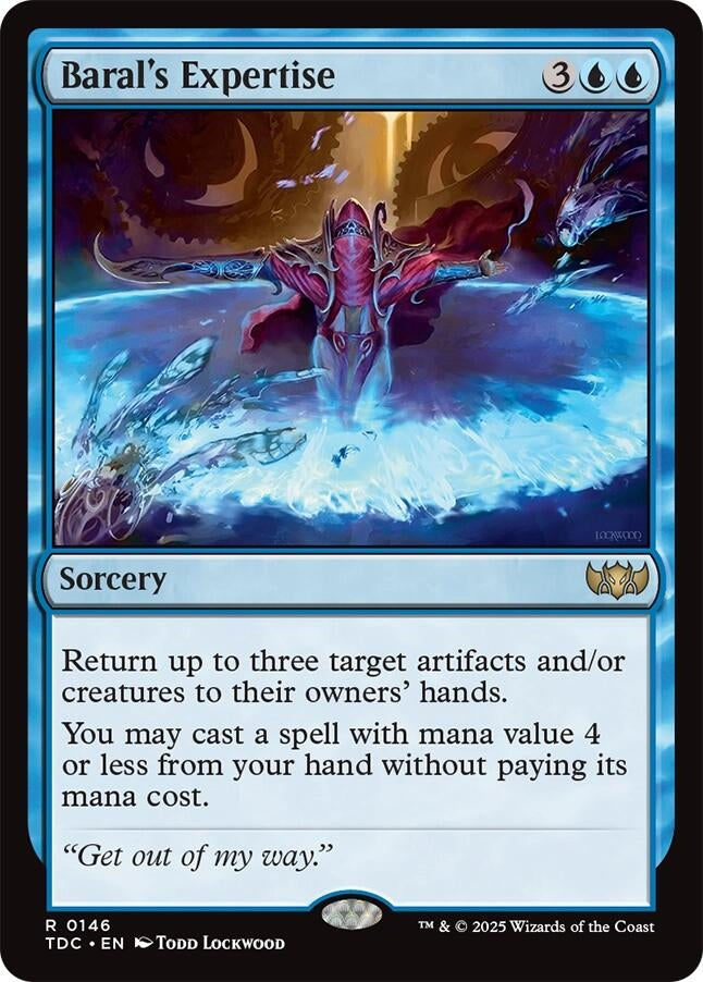 Image for Baral's Expertise (146) [Commander: Tarkir: Dragonstorm] - Magic: The Gathering