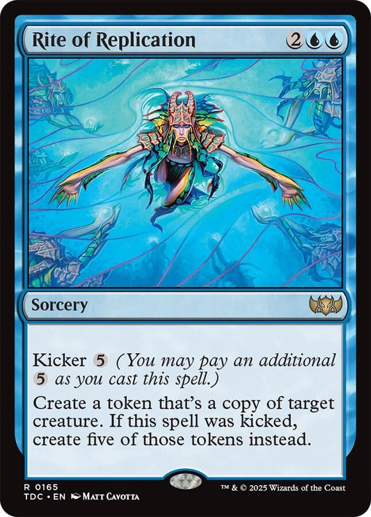 Image for Rite of Replication (165) [Commander: Tarkir: Dragonstorm] - Magic: The Gathering