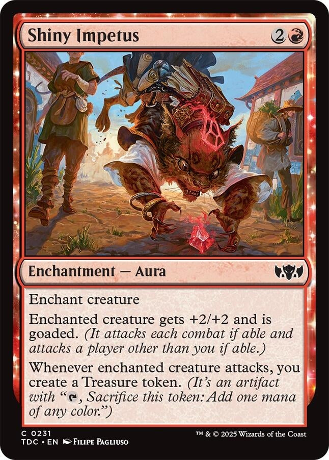 Image for Shiny Impetus (231) [Commander: Tarkir: Dragonstorm] - Magic: The Gathering