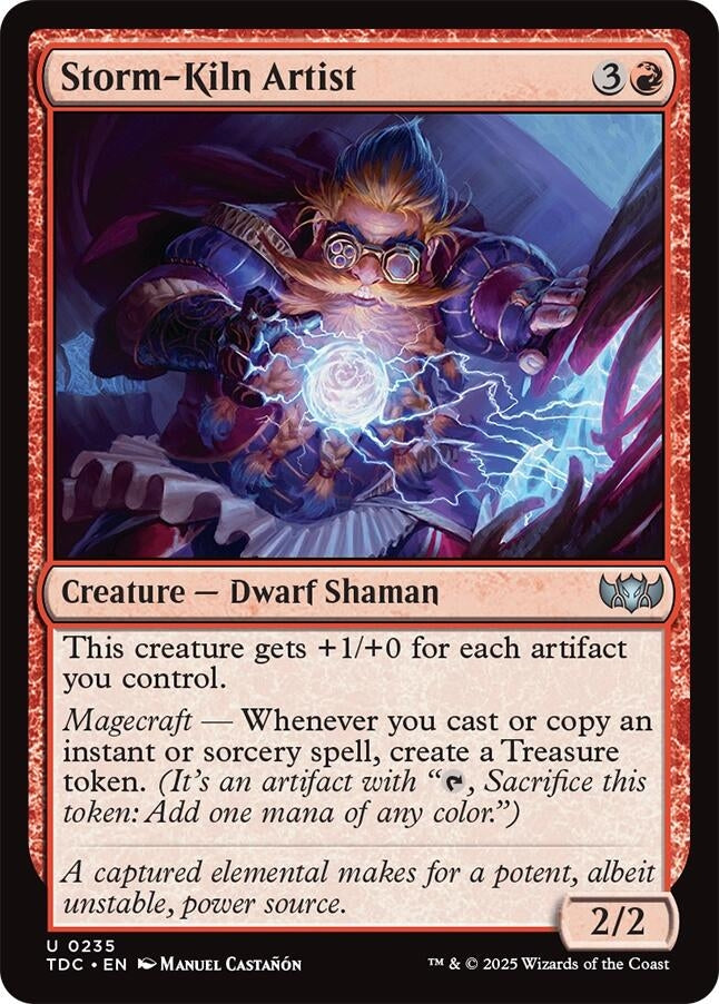 Image for Storm-Kiln Artist (235) [Commander: Tarkir: Dragonstorm] - Magic: The Gathering