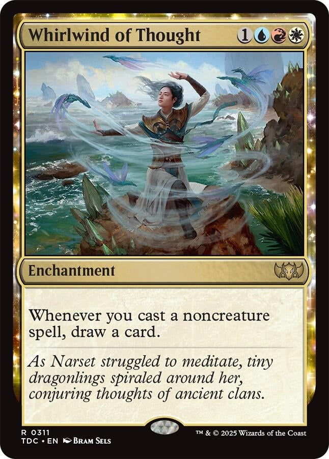 Image for Whirlwind of Thought (311) [Commander: Tarkir: Dragonstorm] - Magic: The Gathering