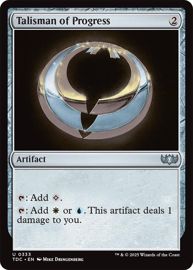 Image for Talisman of Progress (333) [Commander: Tarkir: Dragonstorm] - Magic: The Gathering