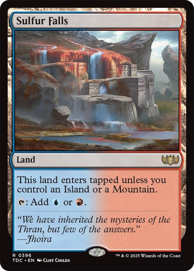 Image for Sulfur Falls (396) [Commander: Tarkir: Dragonstorm] - Magic: The Gathering