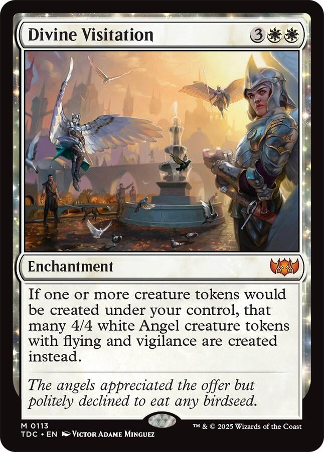 Image for Divine Visitation (113) [Commander: Tarkir: Dragonstorm] - Magic: The Gathering