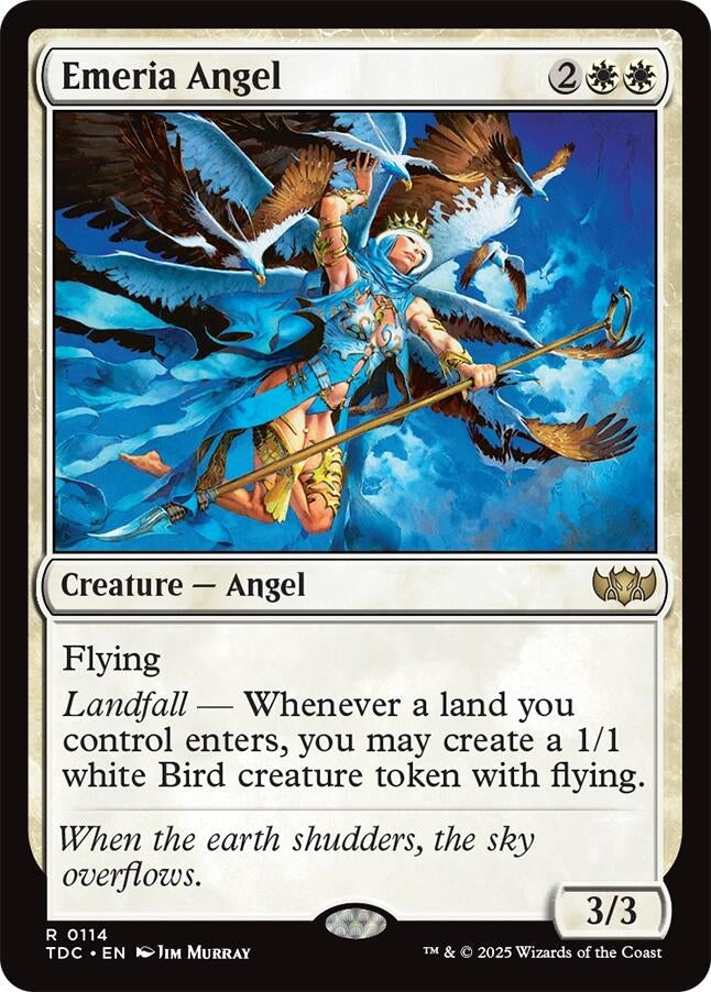 Image for Emeria Angel (114) [Commander: Tarkir: Dragonstorm] - Magic: The Gathering
