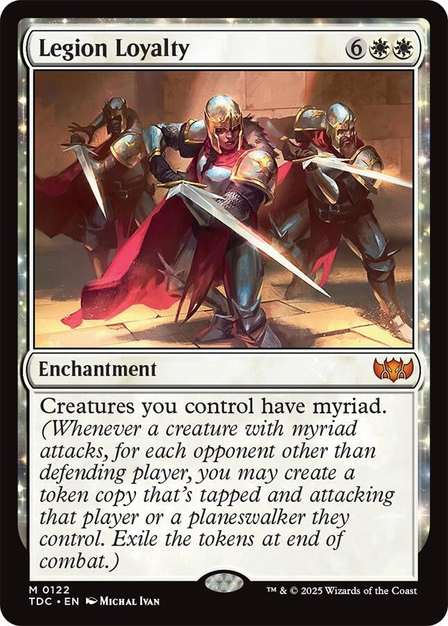 Image for Legion Loyalty (122) [Commander: Tarkir: Dragonstorm] - Magic: The Gathering
