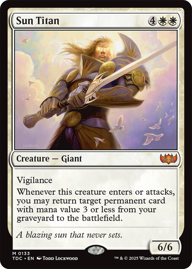 Image for Sun Titan (133) [Commander: Tarkir: Dragonstorm] - Magic: The Gathering