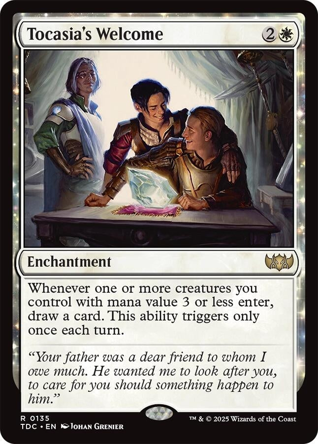 Image for Tocasia's Welcome (135) [Commander: Tarkir: Dragonstorm] - Magic: The Gathering