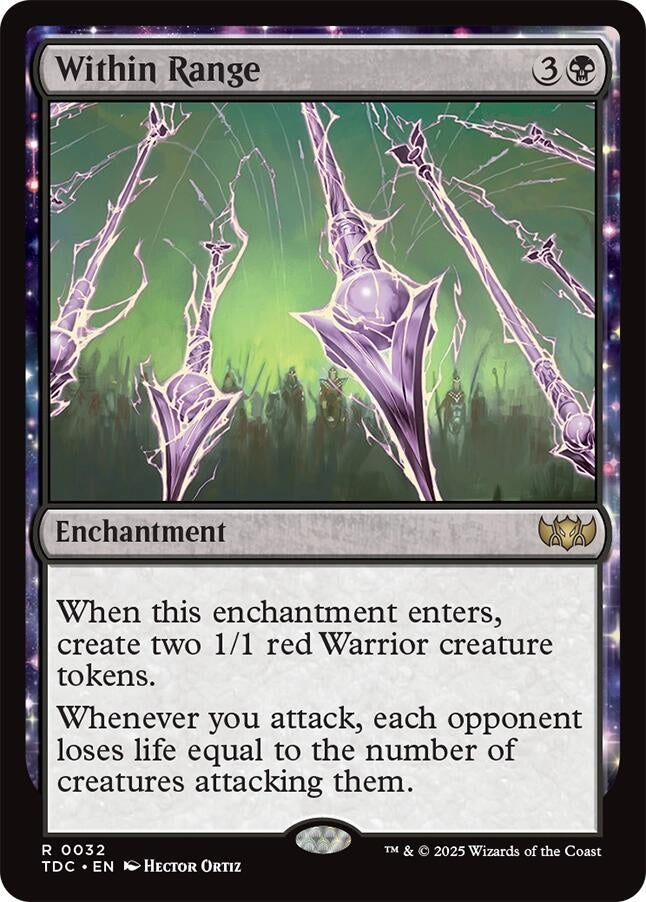 Image for Within Range (32) [Commander: Tarkir: Dragonstorm] - Magic: The Gathering