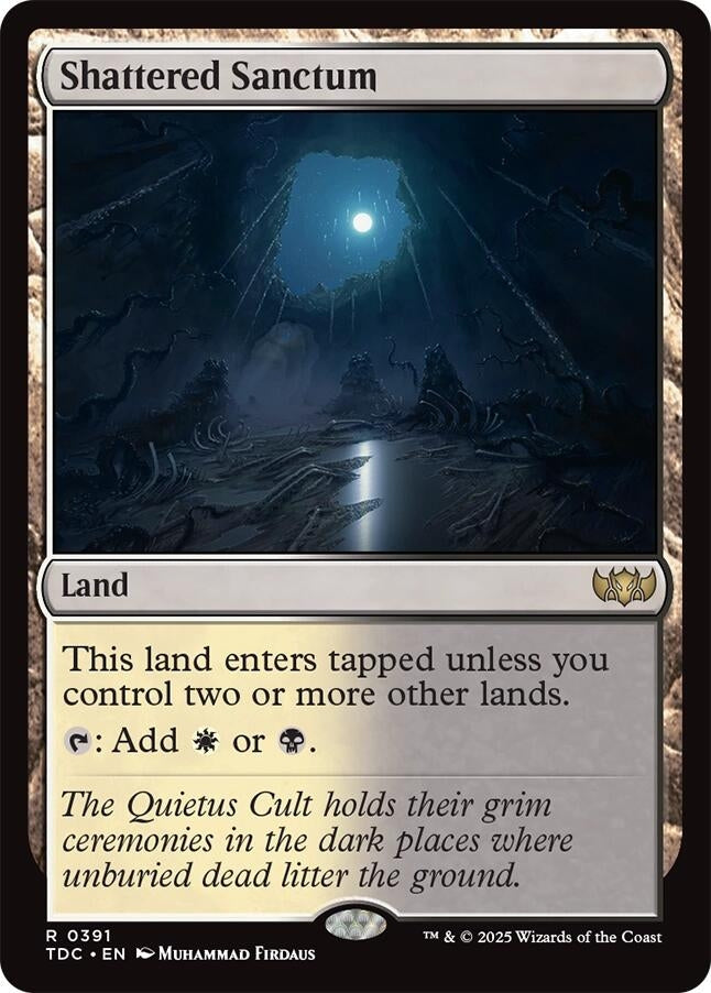 Image for Shattered Sanctum (391) [Commander: Tarkir: Dragonstorm] - Magic: The Gathering
