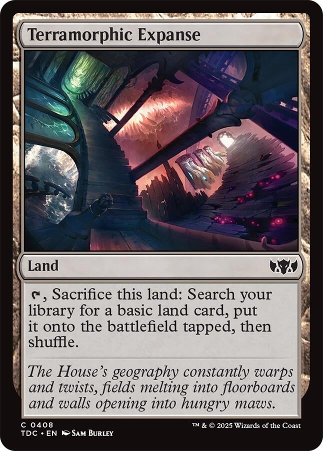 Image for Terramorphic Expanse (408) [Commander: Tarkir: Dragonstorm] - Magic: The Gathering
