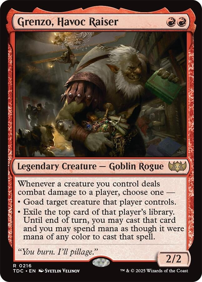 Image for Grenzo, Havoc Raiser (216) [Commander: Tarkir: Dragonstorm] - Magic: The Gathering