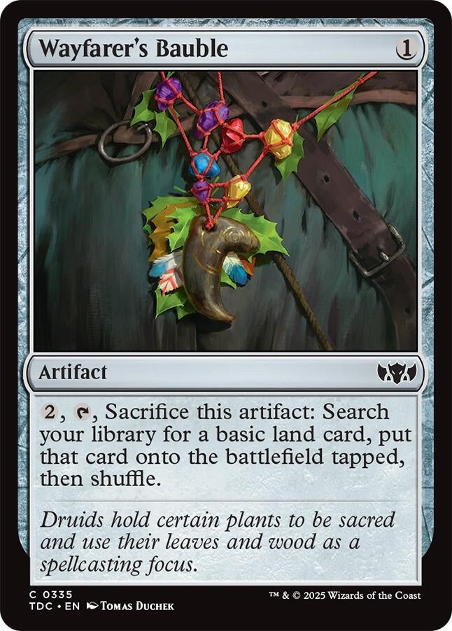 Image for Wayfarer's Bauble (335) [Commander: Tarkir: Dragonstorm] - Magic: The Gathering