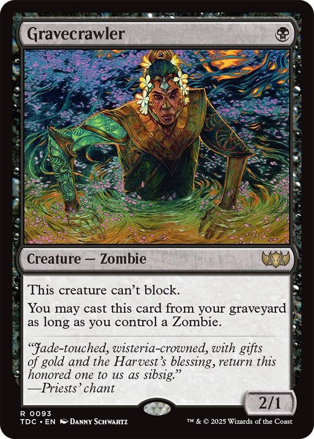 Image for Gravecrawler (93) [Commander: Tarkir: Dragonstorm] - Magic: The Gathering