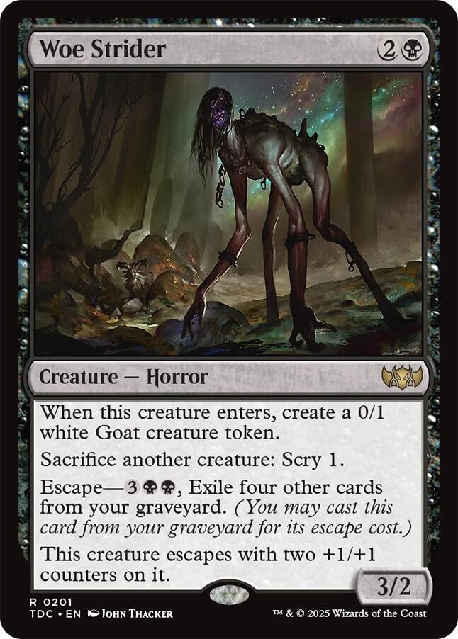 Image for Woe Strider (201) [Commander: Tarkir: Dragonstorm] - Magic: The Gathering