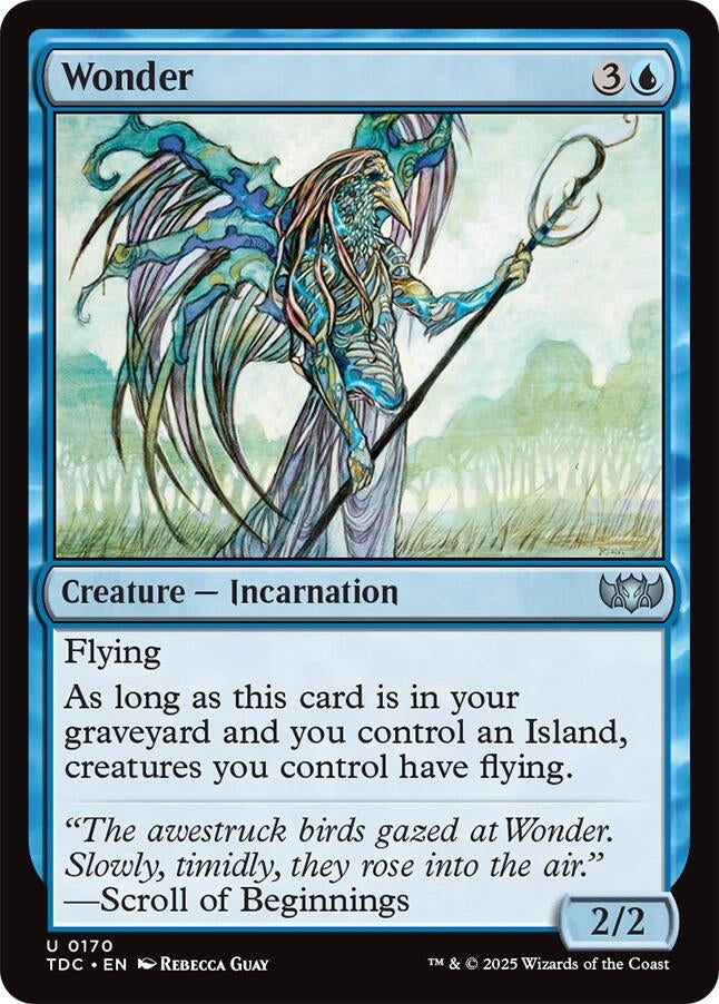 Image for Wonder (170) [Commander: Tarkir: Dragonstorm] - Magic: The Gathering