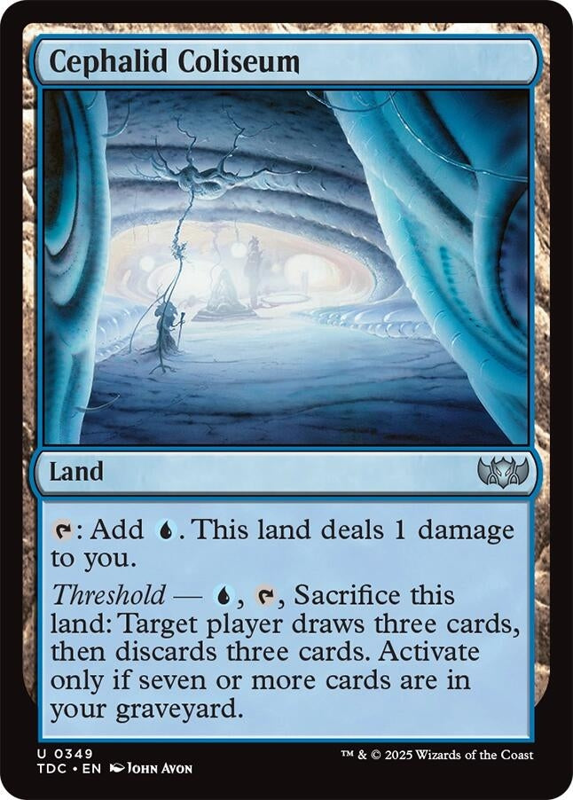 Image for Cephalid Coliseum (349) [Commander: Tarkir: Dragonstorm] - Magic: The Gathering