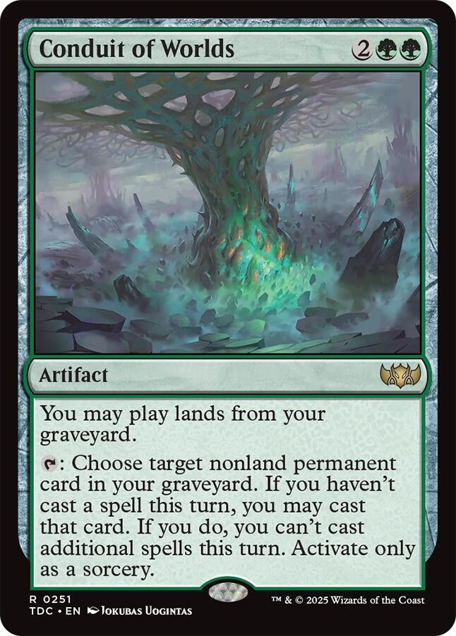 Image for Conduit of Worlds (251) [Commander: Tarkir: Dragonstorm] - Magic: The Gathering