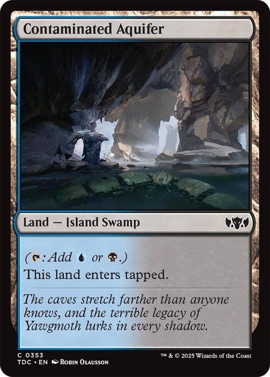 Image for Contaminated Aquifer (353) [Commander: Tarkir: Dragonstorm] - Magic: The Gathering