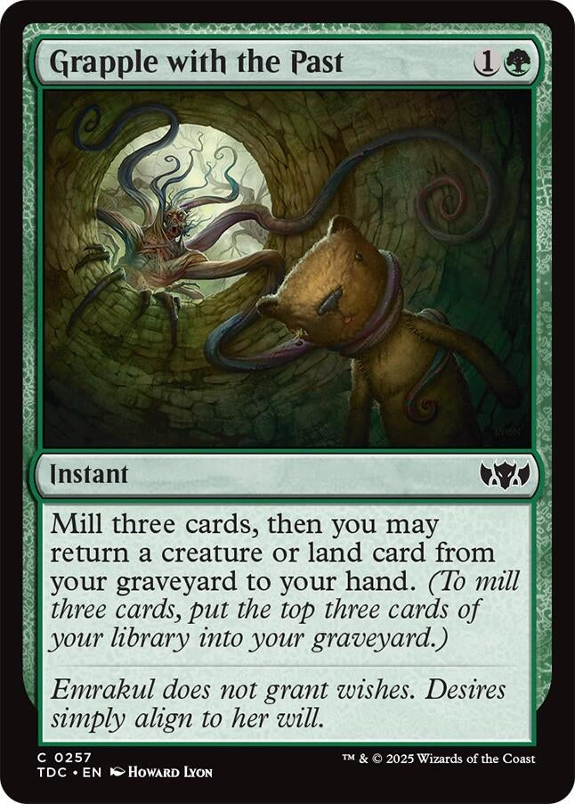 Image for Grapple with the Past (257) [Commander: Tarkir: Dragonstorm] - Magic: The Gathering