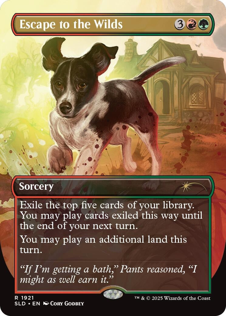 Image for Escape to the Wilds (1921) (1921) - Magic: The Gathering