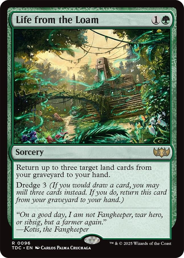 Image for Life from the Loam (96) [Commander: Tarkir: Dragonstorm] - Magic: The Gathering