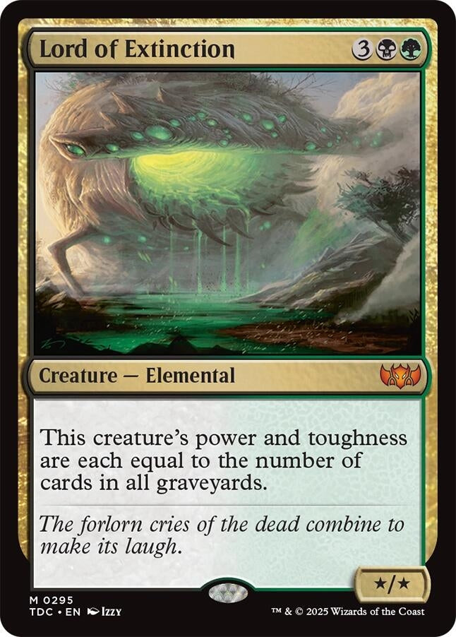 Image for Lord of Extinction (295) - Magic: The Gathering