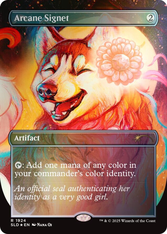 Image for Arcane Signet (1924) (Rainbow Foil) (1924) - Magic: The Gathering