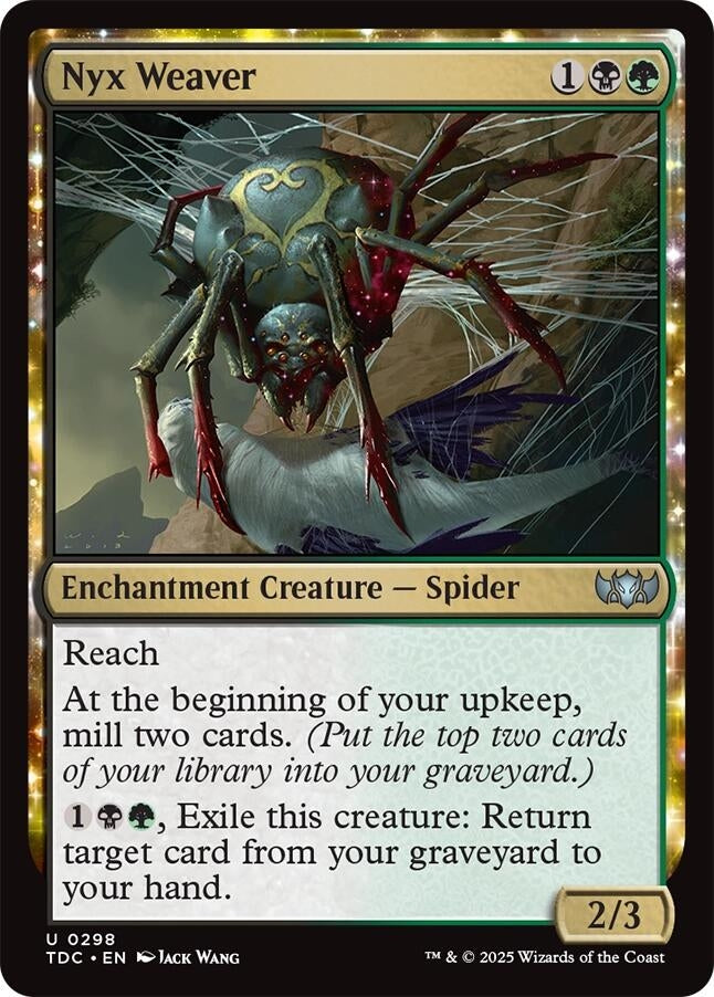 Image for Nyx Weaver (298) [Commander: Tarkir: Dragonstorm] - Magic: The Gathering