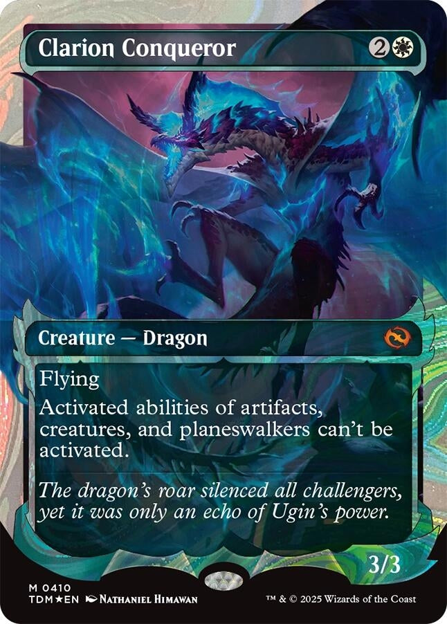 Image for Clarion Conqueror (Showcase) (Halo Foil) (410) (TDM) - Magic: The Gathering