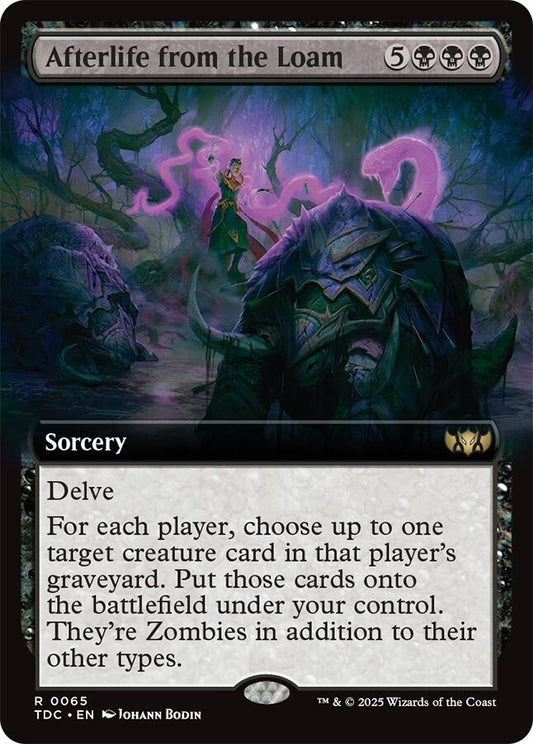 Afterlife from the Loam (Extended Art) (65) (Commander: Tarkir: Dragonstorm)