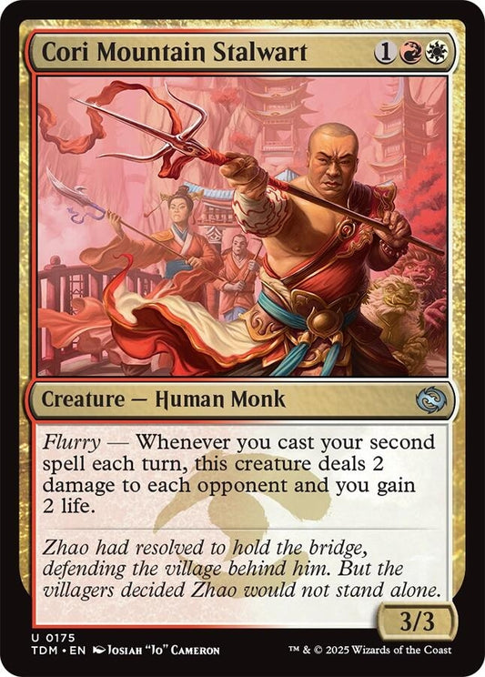 Image for Cori Mountain Stalwart (175) (TDM) - Magic: The Gathering