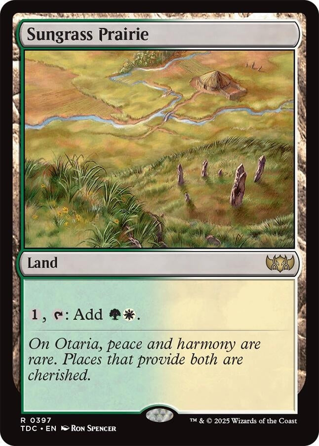 Image for Sungrass Prairie (397) - Magic: The Gathering