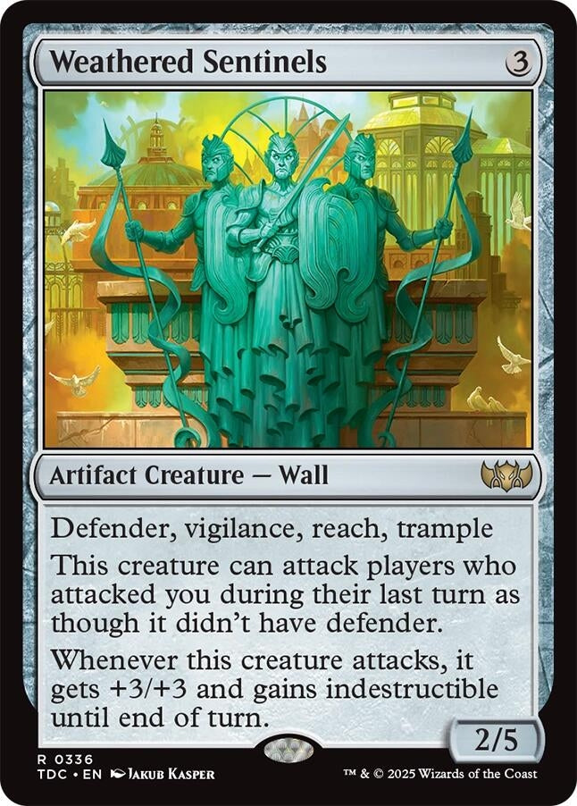Image for Weathered Sentinels (336) - Magic: The Gathering