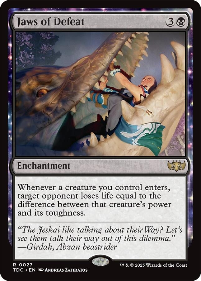 Image for Jaws of Defeat (27) - Magic: The Gathering