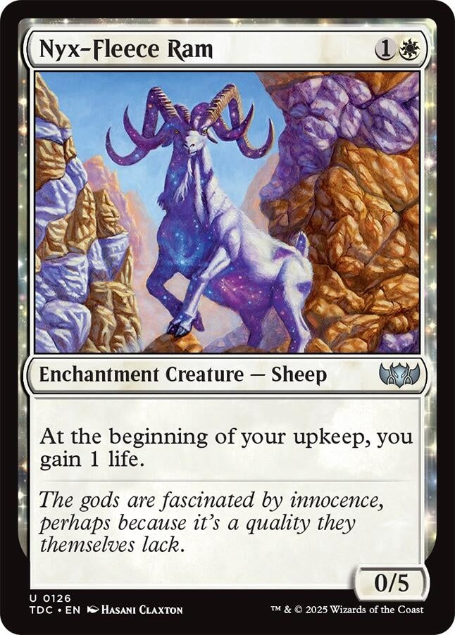 Image for Nyx-Fleece Ram (126) - Magic: The Gathering