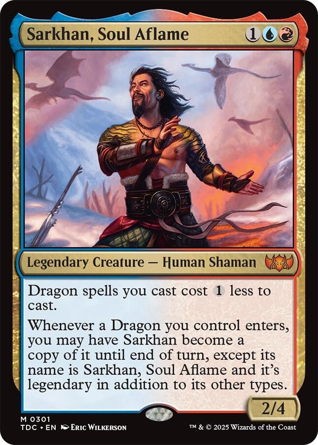Image for Sarkhan, Soul Aflame (301) - Magic: The Gathering