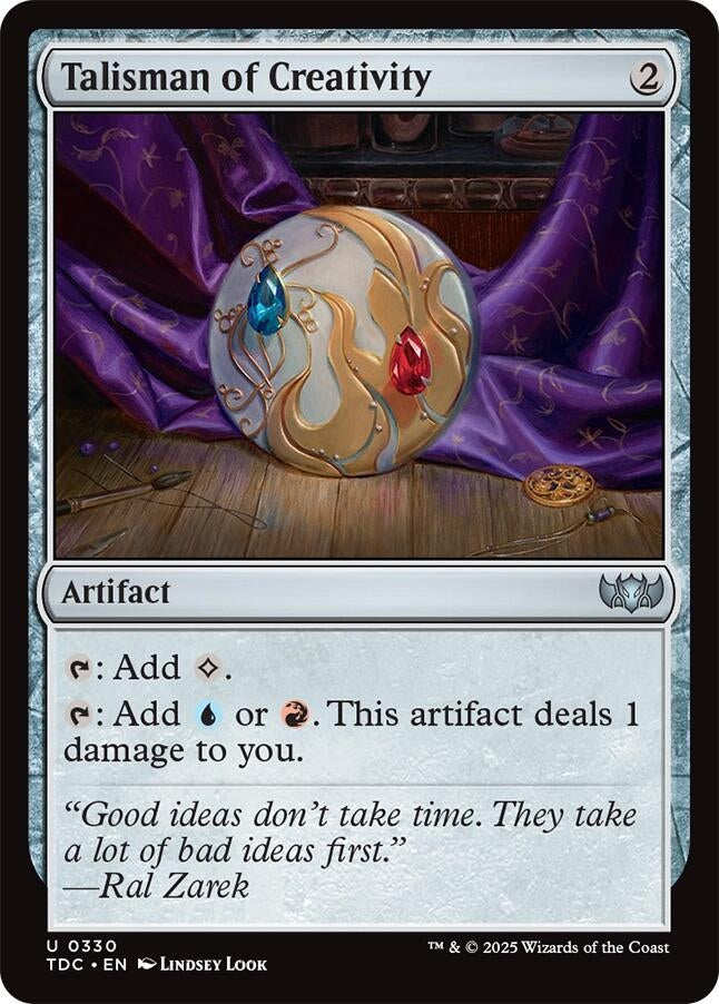 Image for Talisman of Creativity (330) - Magic: The Gathering