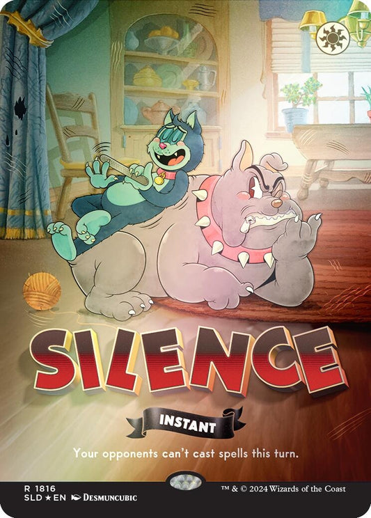 Image for Silence (1816) (Rainbow Foil) (1816) (Secret Lair Drop Series) - Magic: The Gathering