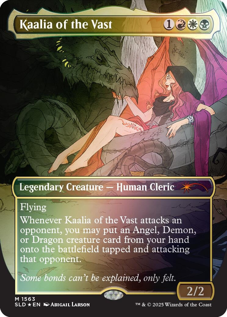 Image for Kaalia of the Vast (Rainbow Foil) (1563) - Magic: The Gathering