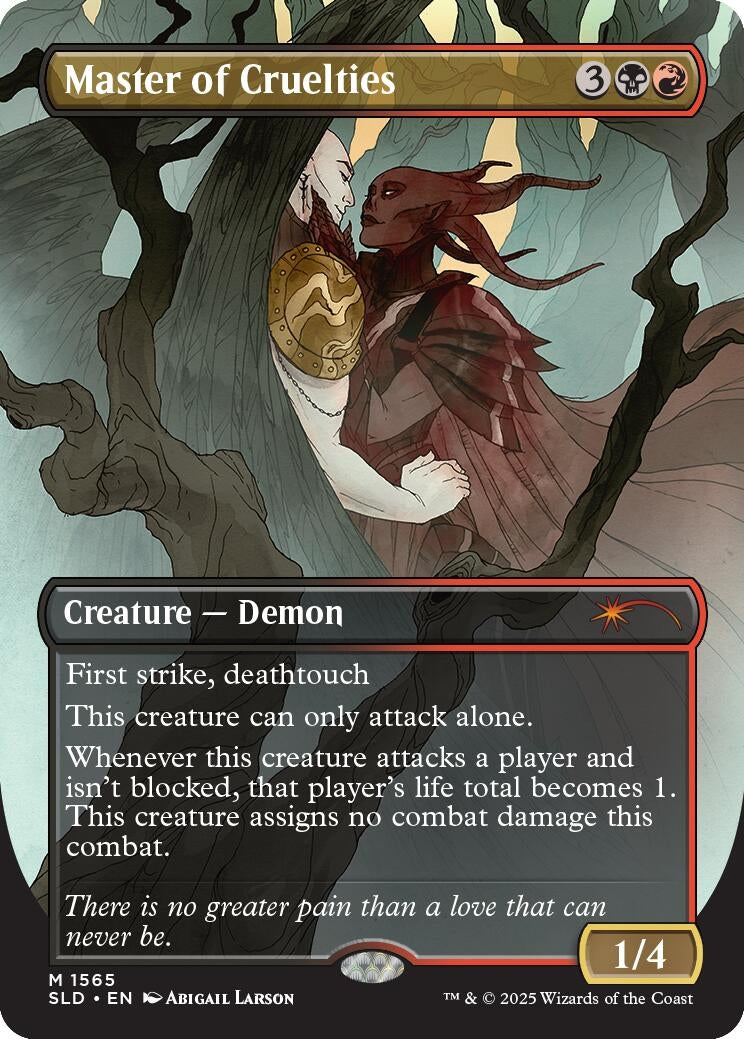 Image for Master of Cruelties (1565) - Magic: The Gathering